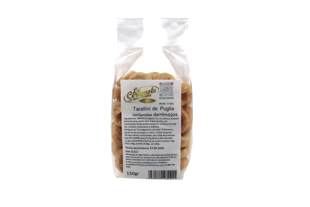 LA SERIGNOLA TARALLIS HINOJOS 150 GR
