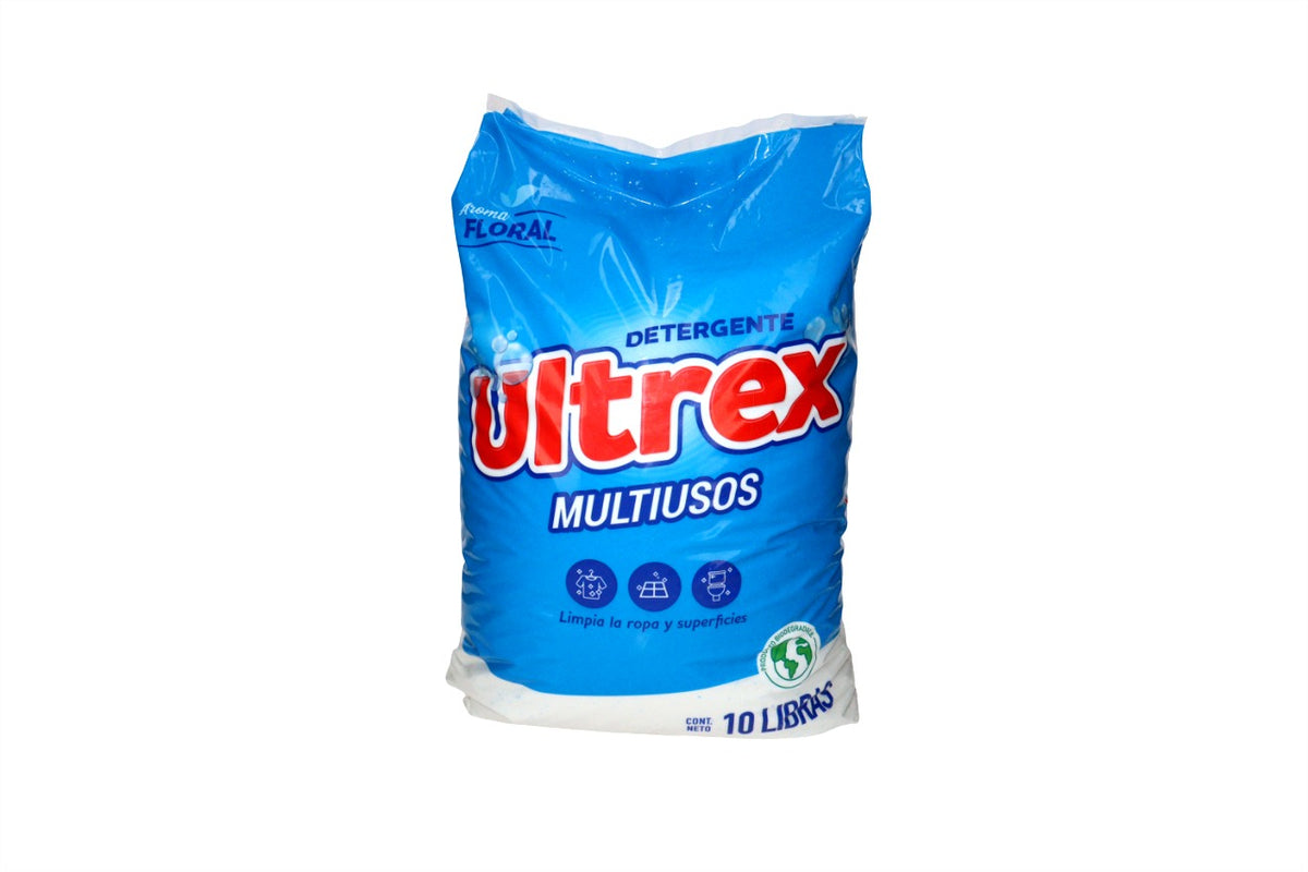ULTREX DETERGENTE EN POLVO  10 LB