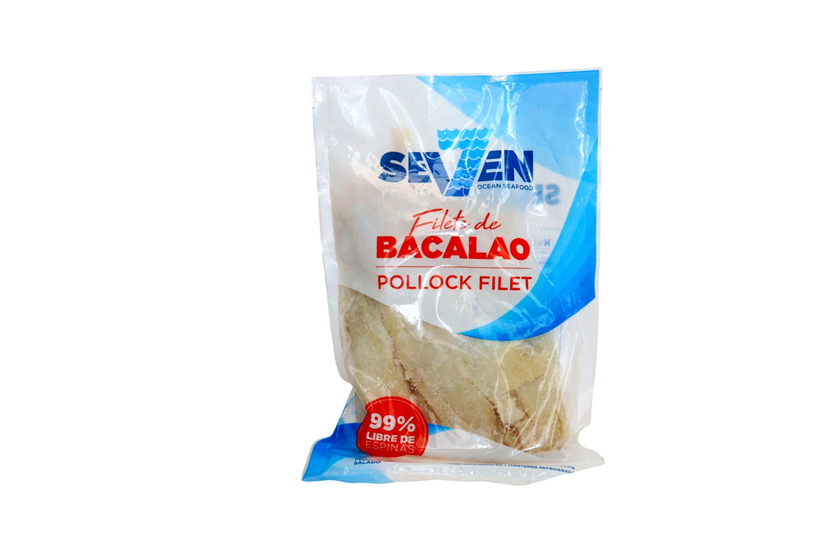 SEVEN OCEAN  FILETE BACALAO 16 OZ