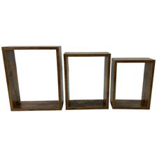 JG ESTANTE P/PARED 3PZ 24X9X30