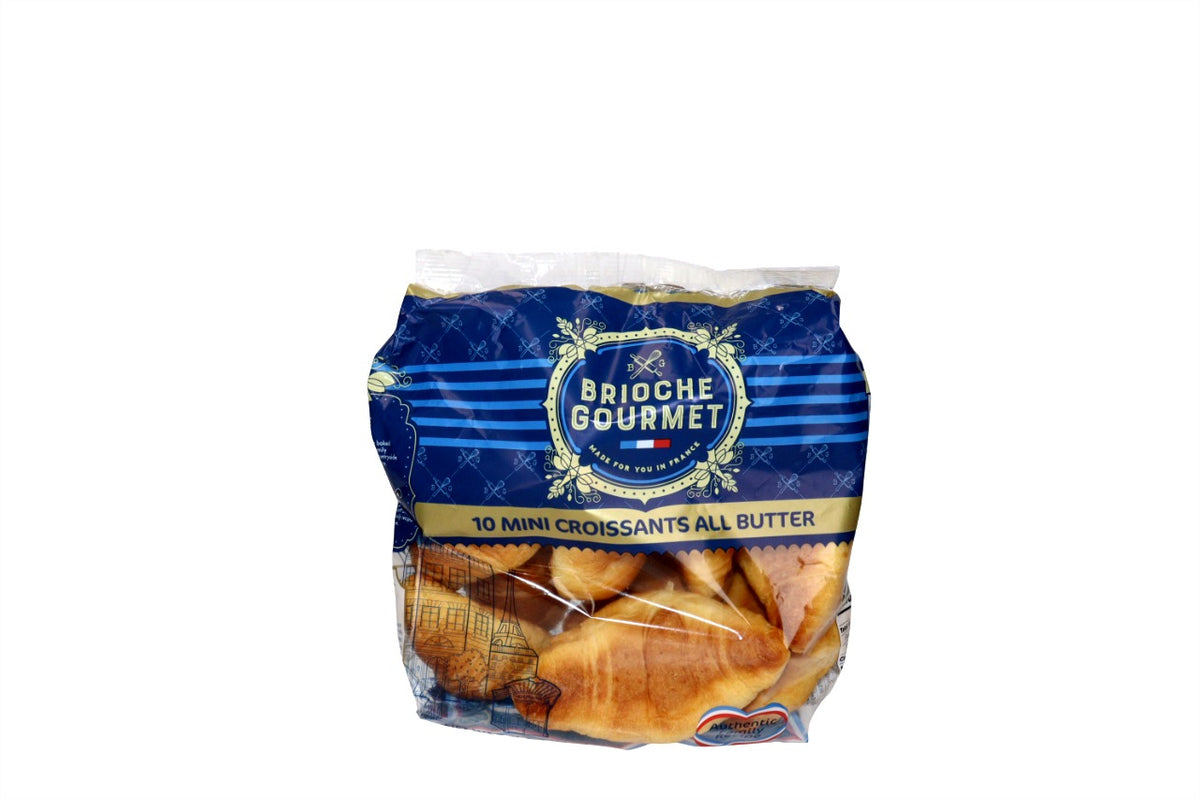 BRIOCHE GOURMET MINI CROISSANTS FRANCE 210 GRS