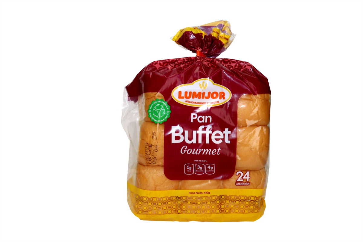 LUMIJOR PAN BUFFET BLANCO  410 GR