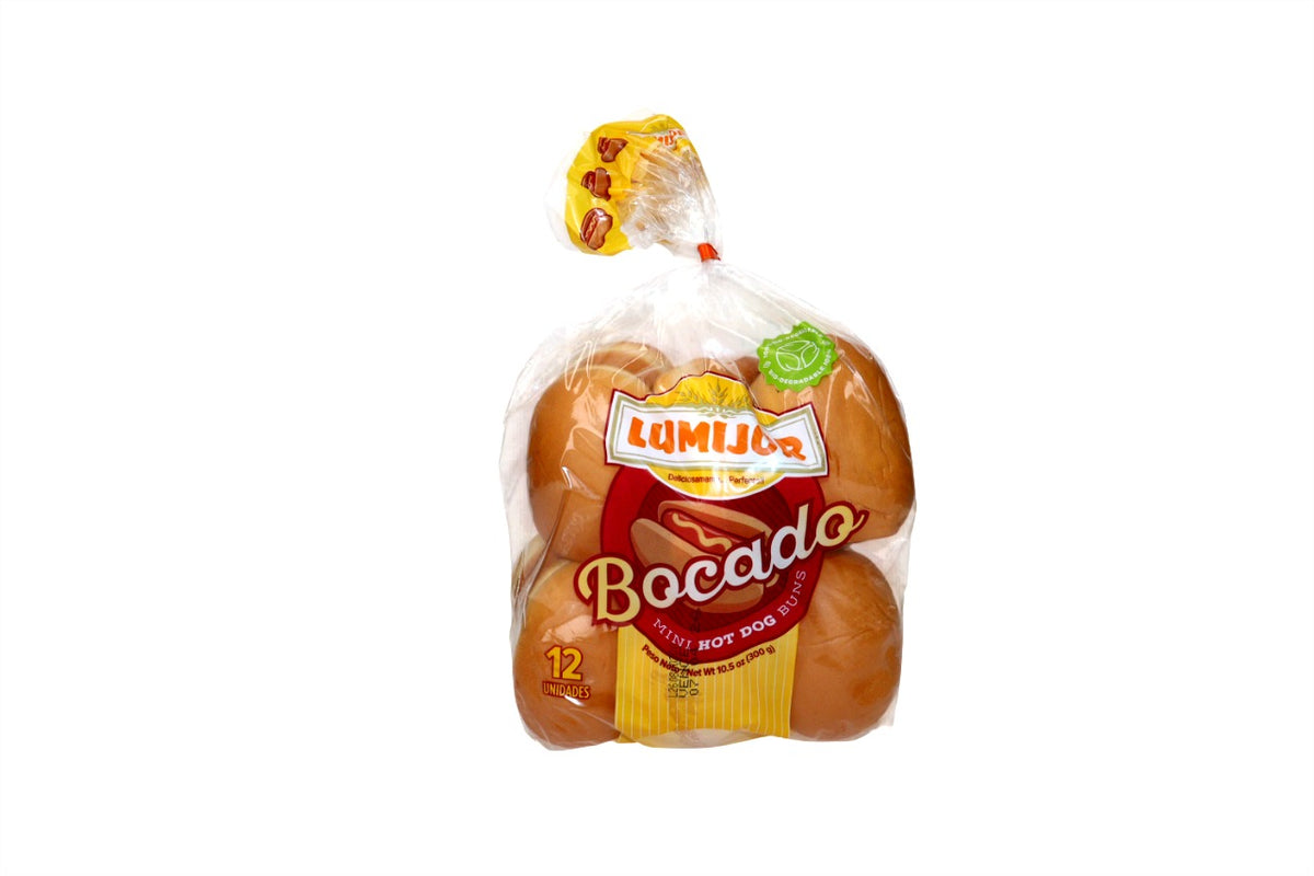 LUMIJOR PAN HOT DOG BOCADO 12/1