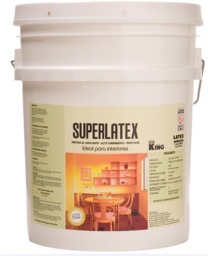 5GL LATEX BLANCO REINA 80 KING - SUPERMIX