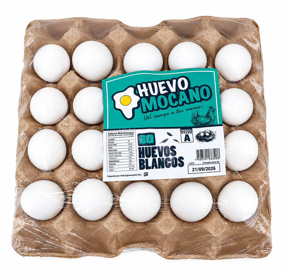 MOCANO HUEVO BLANCO 20/1