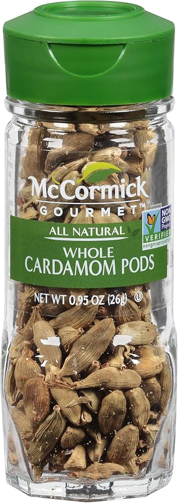 MC CORMICK ORGANIC WHOLE CARDAMOM PODS 3/0.95 OZ