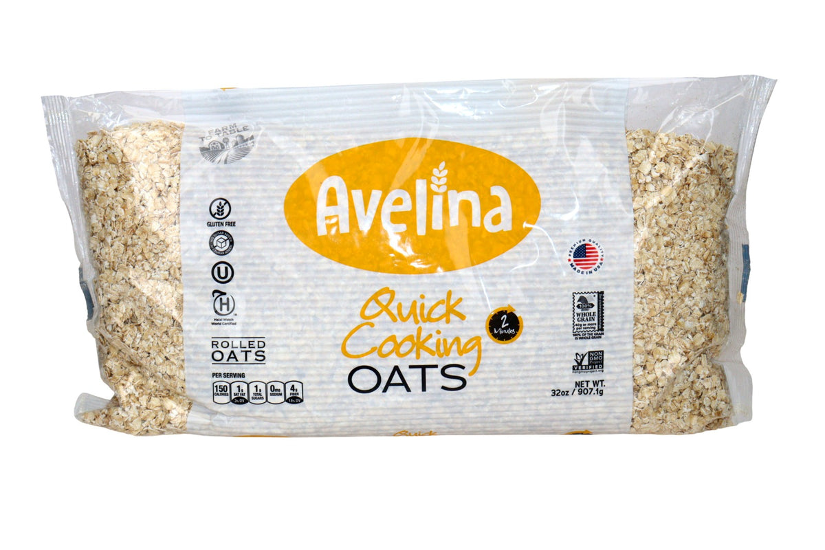 AVELINA AVENA INSTANTANEA S/GLUTEN 32 OZ