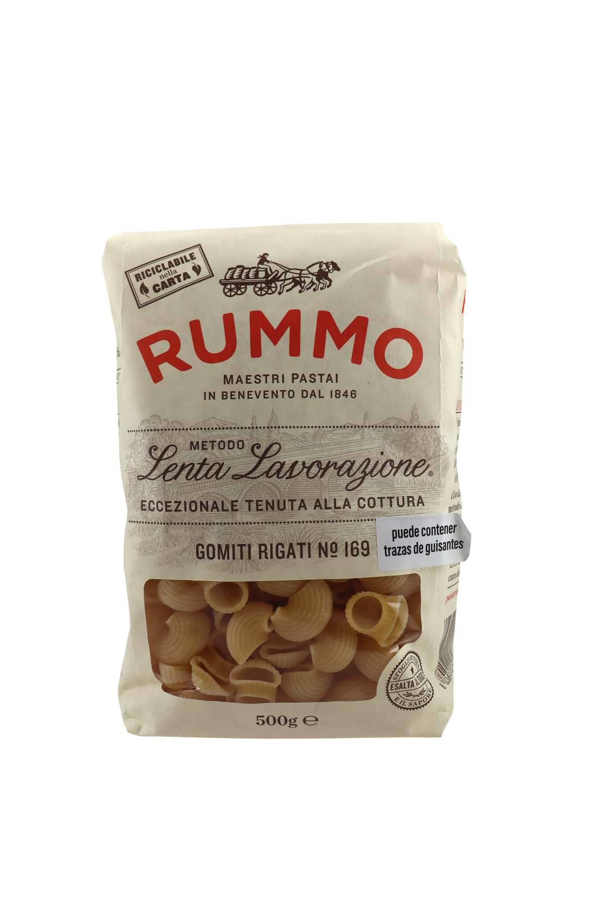 RUMMO PASTA GOMITI RIGATE NO.169 500 GR
