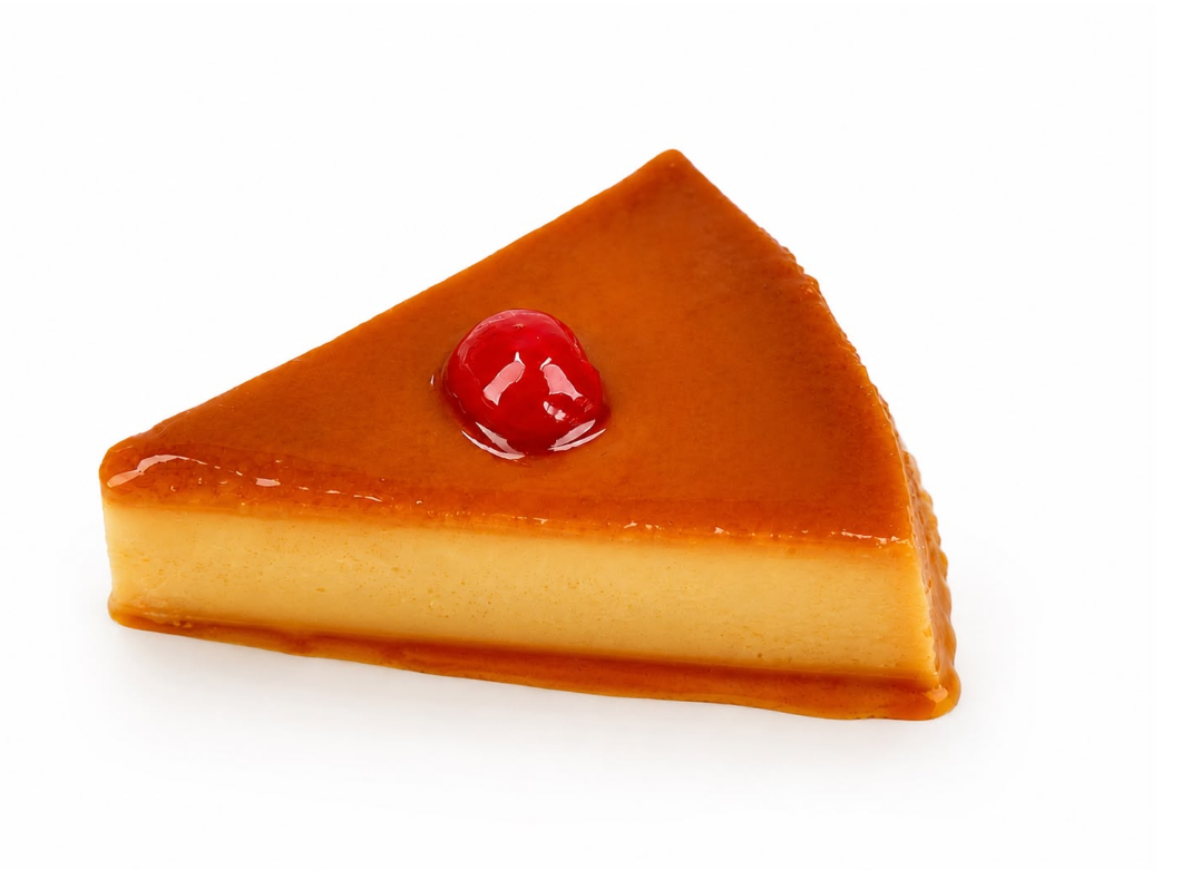 FLAN DE LECHE PORCIONES
