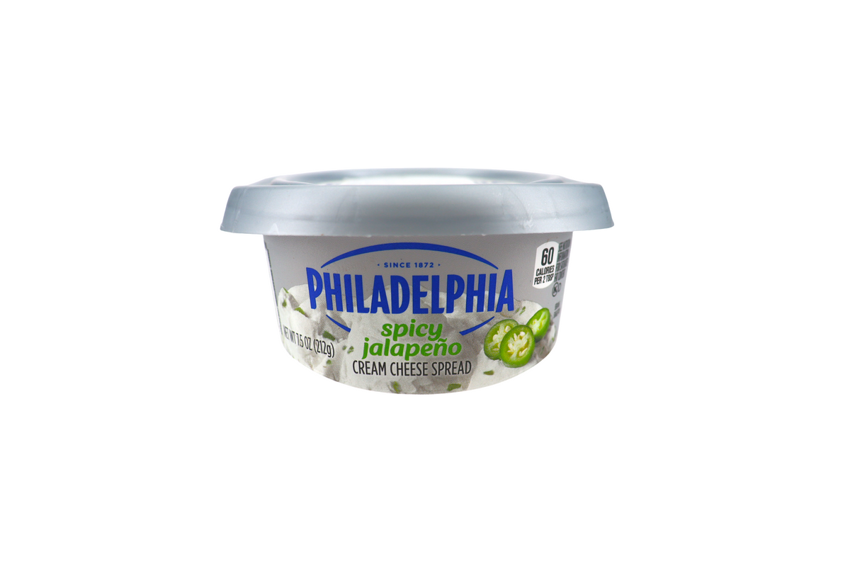 PHILADELPHIA CREAM CHEESE SPICY JALAPEÑO 7.5 OZ