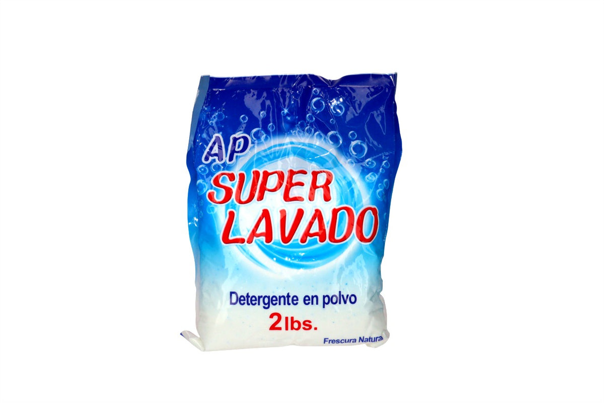 AP SUPER LAVADO DETERGENTE EN POLVO 2 LB