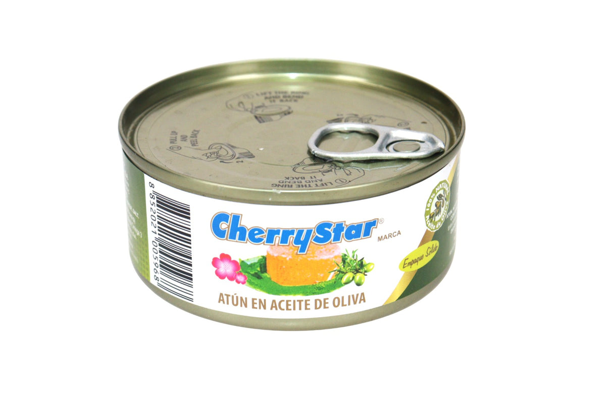 CHERRY STAR ATUN SOLIDO EN ACEITE DE OLIVA 5 OZ