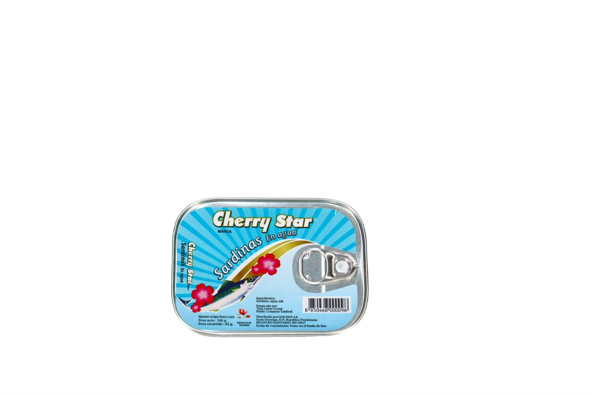 CHERRY STAR SARDINA EN AGUA 106 GR