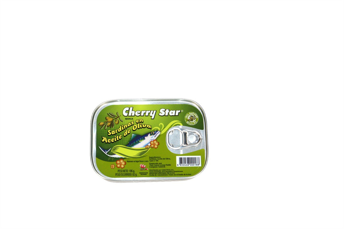 CHERRY STAR SARDINA EN ACEITE DE OLIVA 106 GR