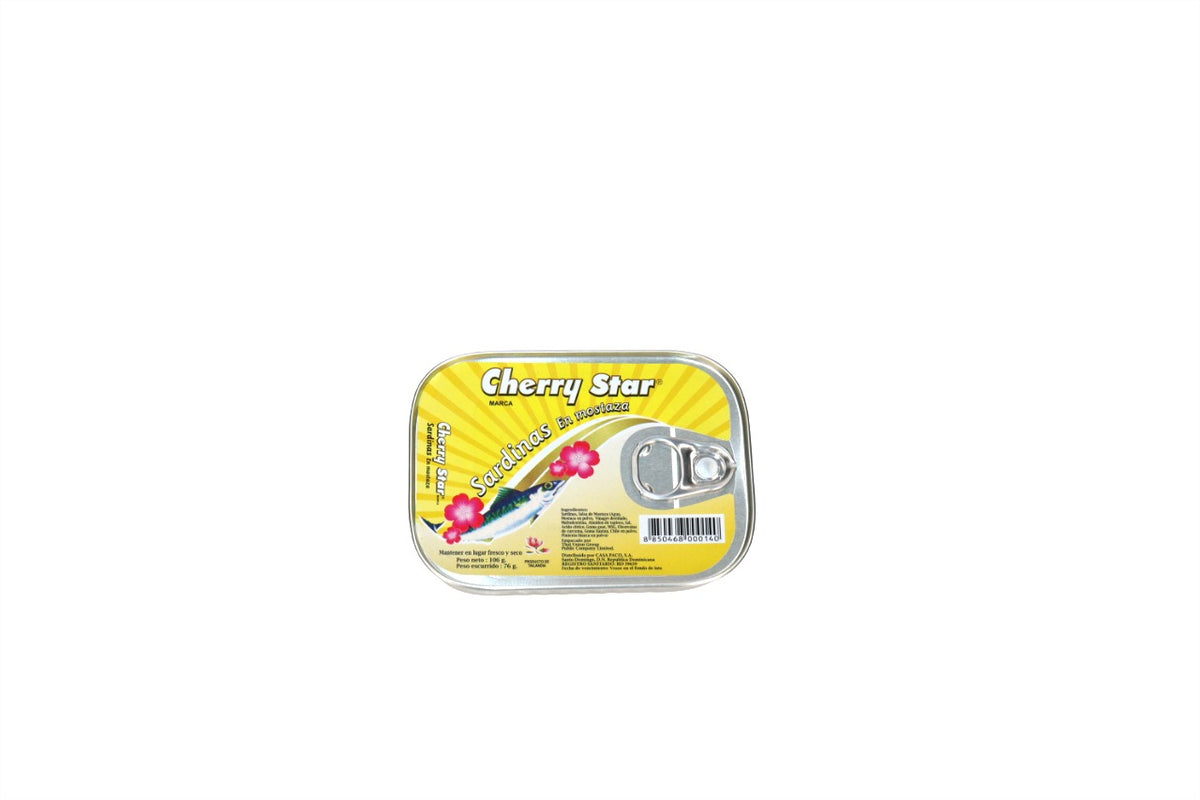 CHERRY STAR SARDINA EN MOSTAZA 106 GR