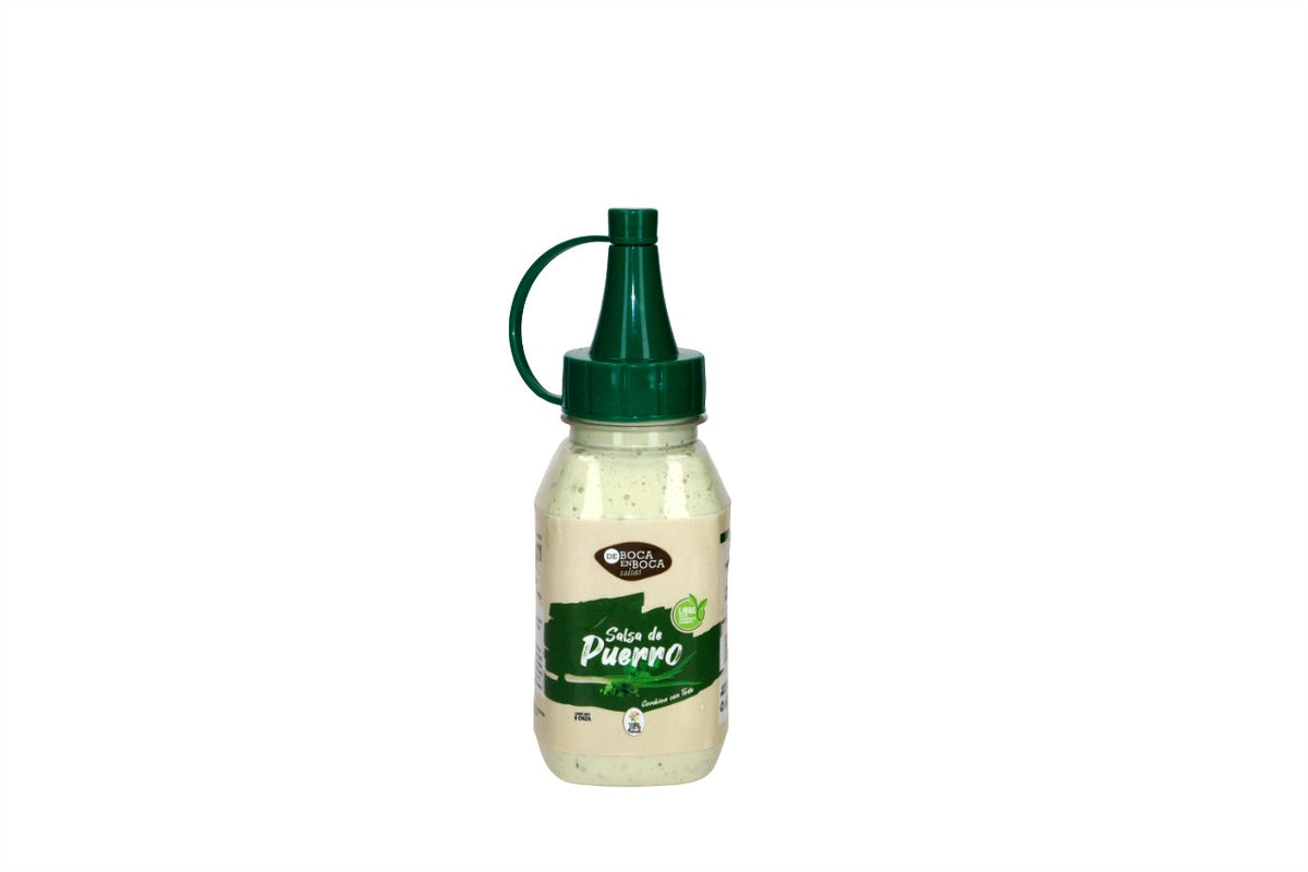 DE BOCA EN BOCA SALSA DE PUERRO 8 OZ