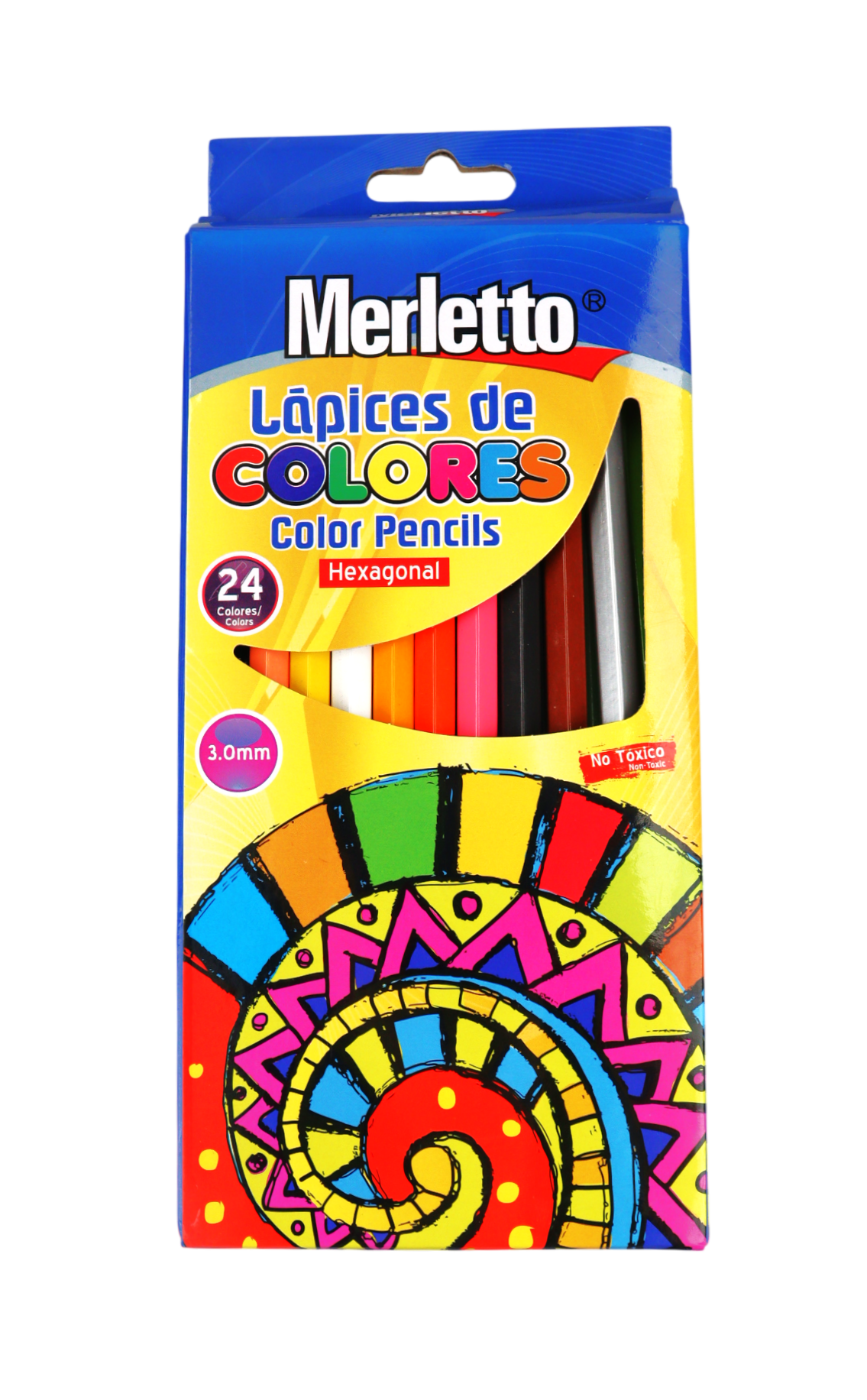 24 LAPIZ COLOR 3.MM
