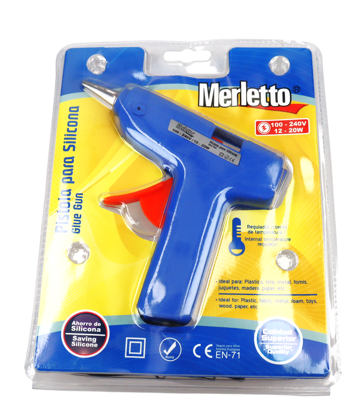 PISTOLA DE GOMA 12W