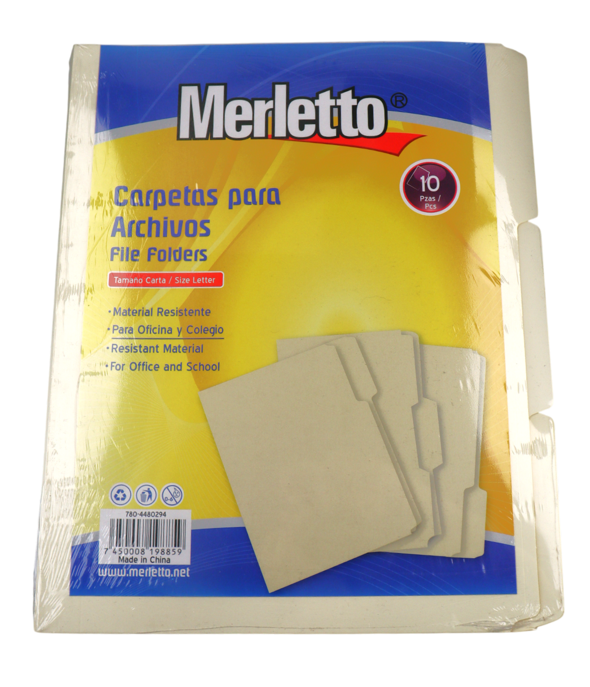 FOLDER MANIL 10PC160g