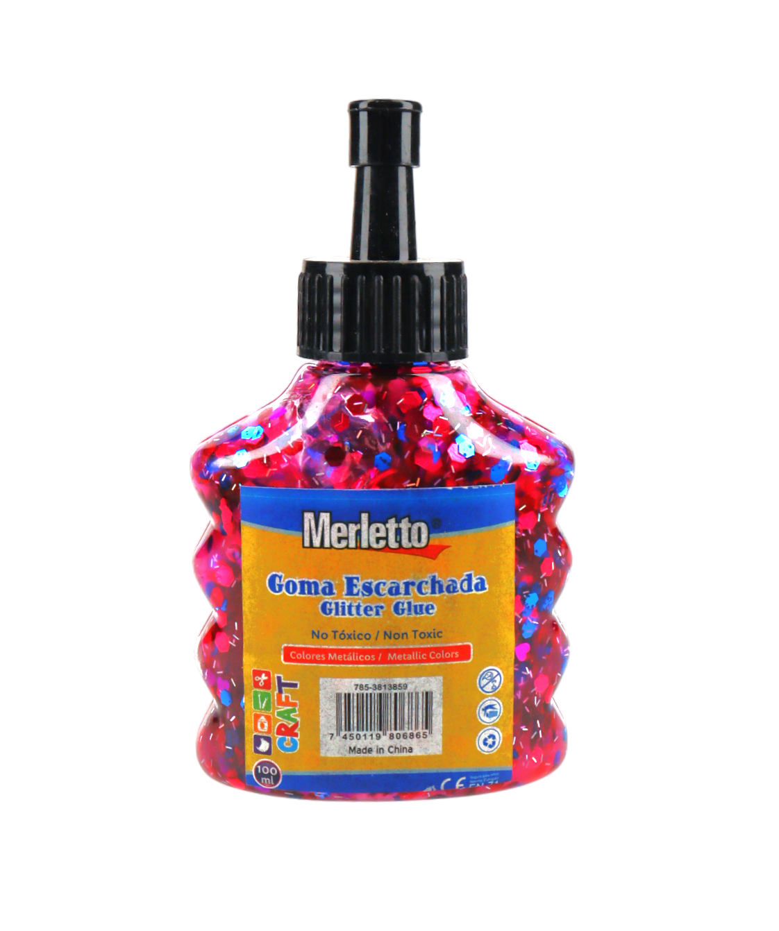 GOMA ESCARCHADA 100ML METALICA