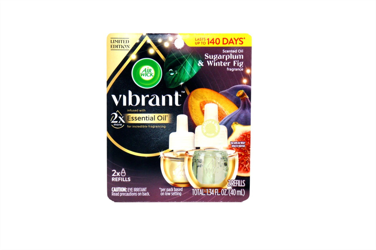 AIRWICK S-OIL VIBRANT SUGARPLUM TWIN 6/1.34 ONZ