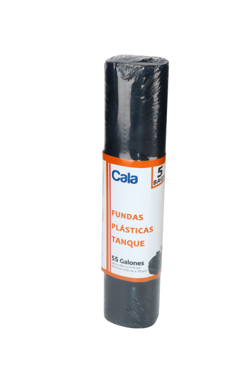 CALA FUNDAS PLASTICAS GRANDE 55 GLS 5 UND