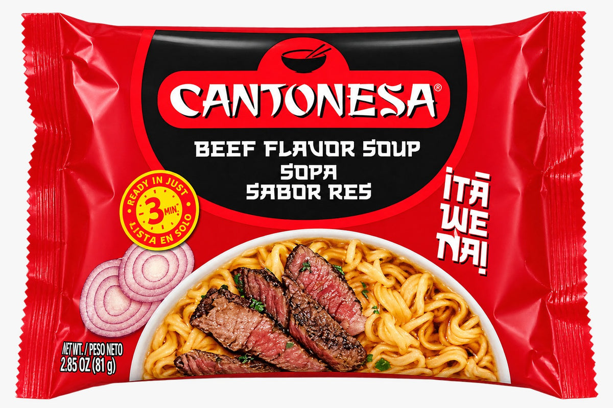 CANTONESA SOPA SABOR RES 81 GR SOBRE