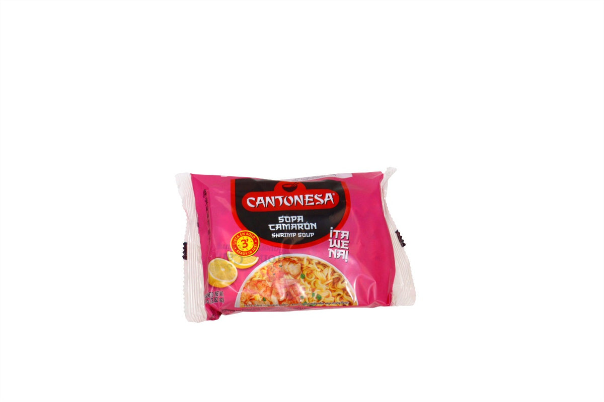CANTONESA SOPA SABOR CAMARON 80 GR SOBRE