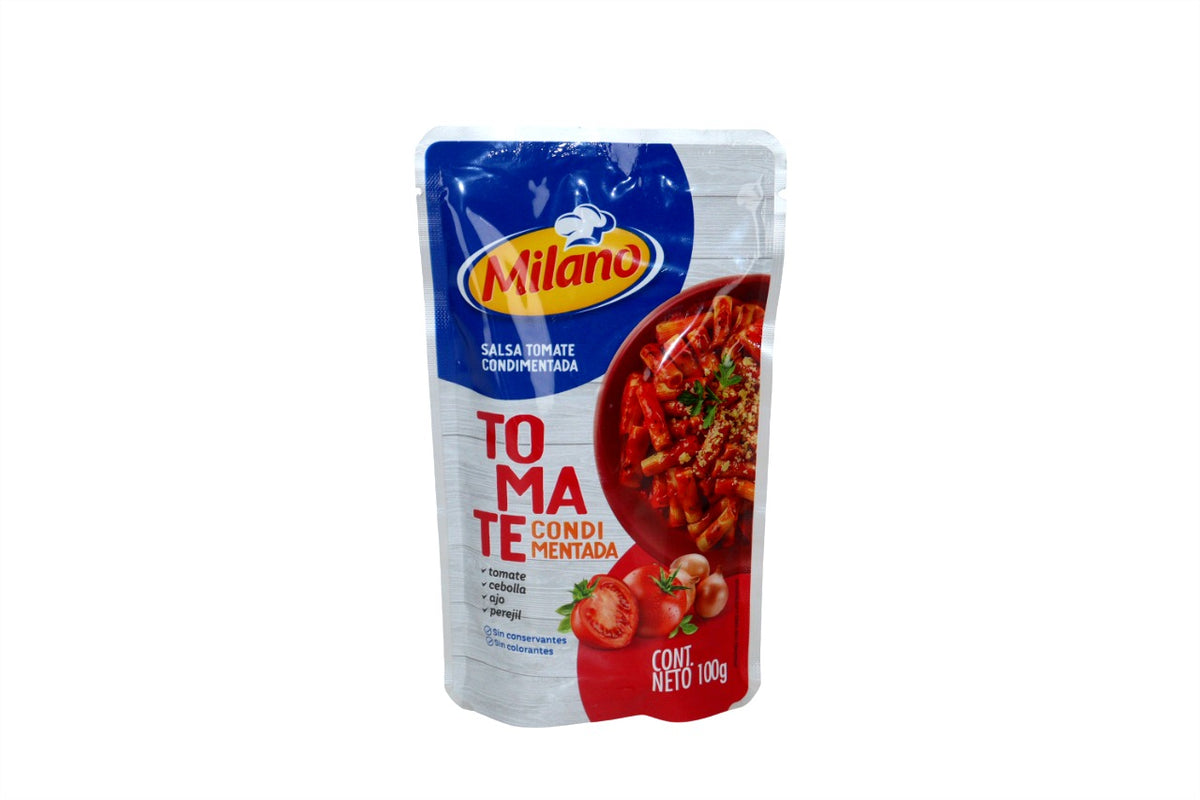 MILANO SALSA LISTA TOMATE CONDIMENTADA 100 GR