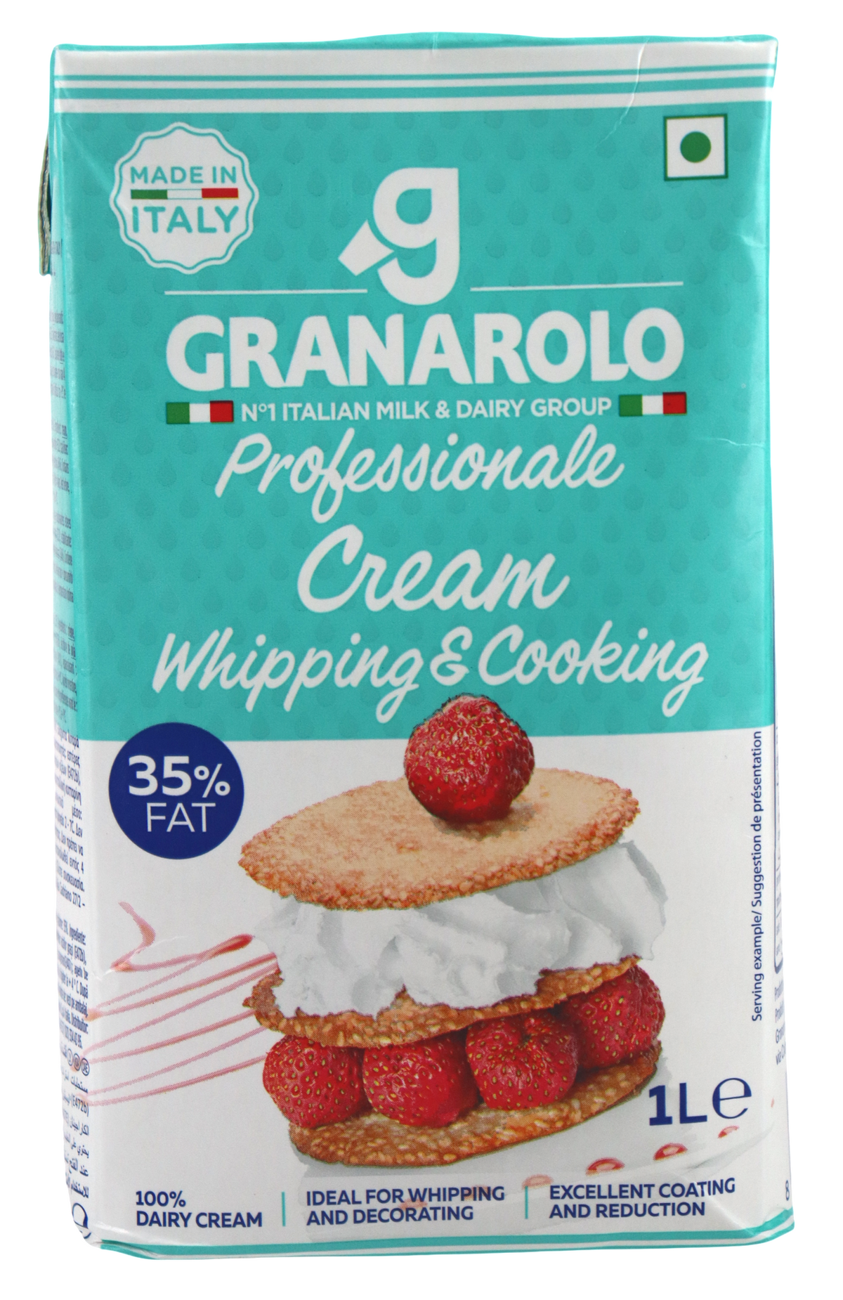 GRANAROLO CREMA DE LECHE UHT 35 % 1LT