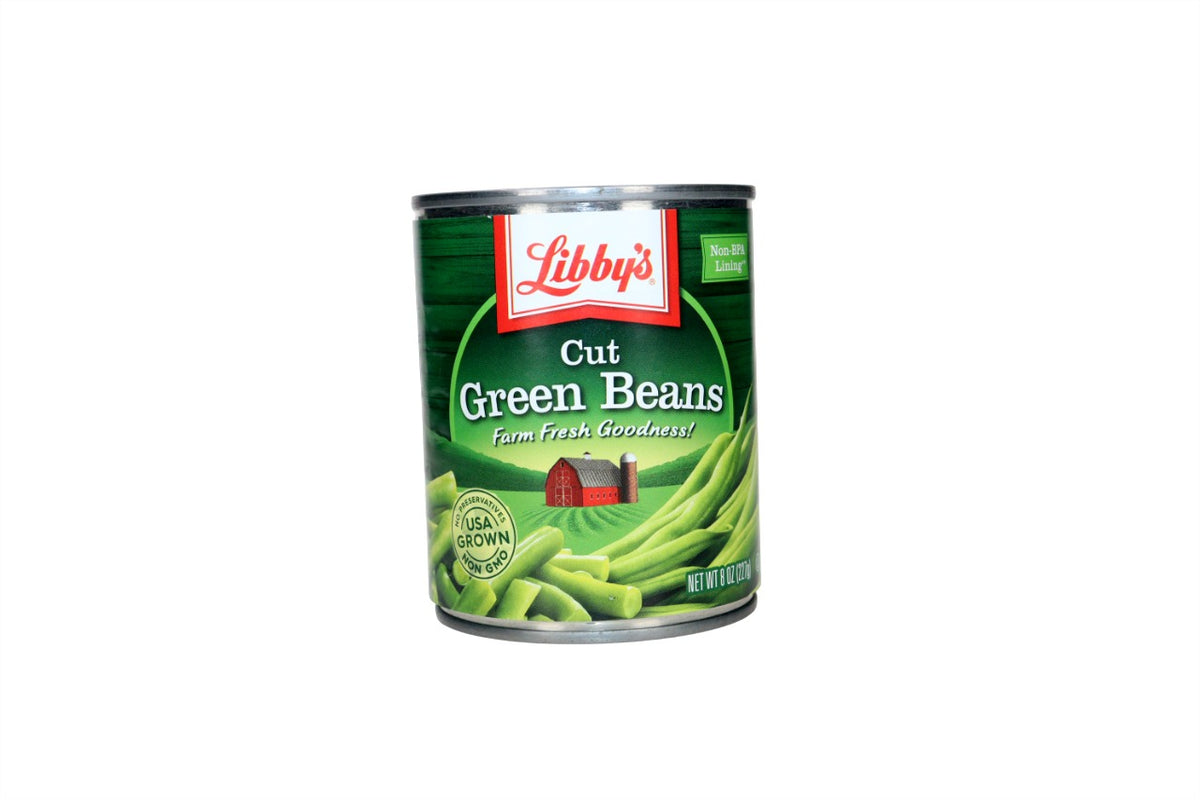 LIBBYS CUT GREEN BEANS 8 OZ