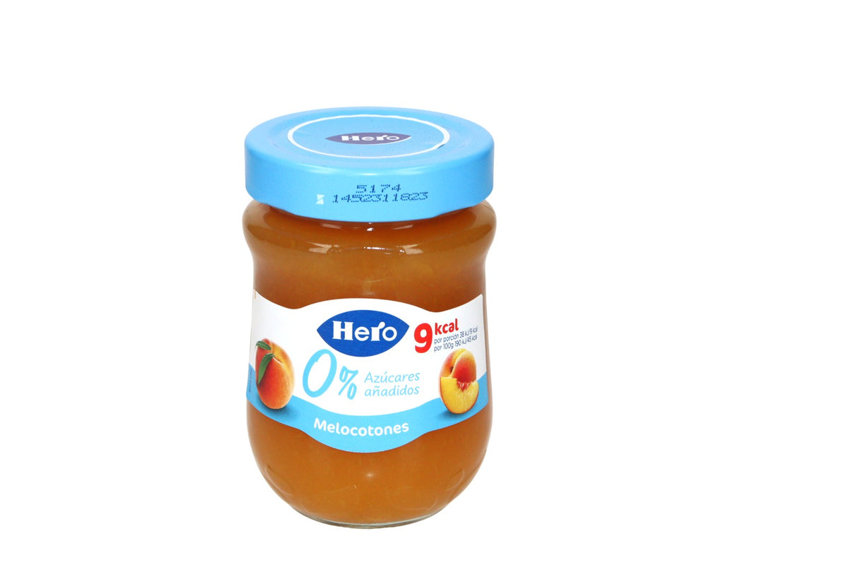HERO MERMELADA DE MELOCOTON 0% AZUCAR 280 GR