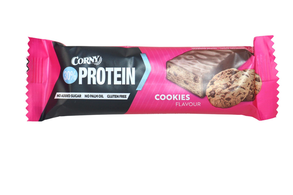 CORNY PROTEINA 0% AZUCAR SABOR COOKIES 50 GR