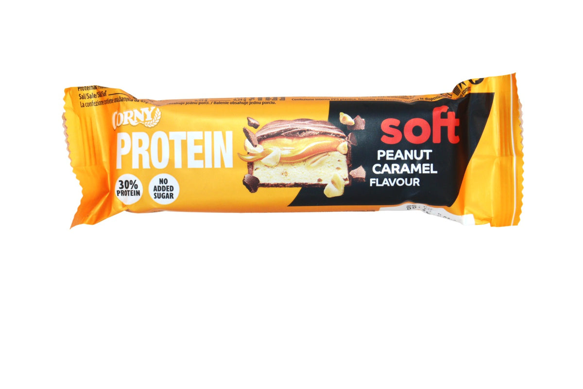 CORNY PROTEINA EN BARRA SOFT MANI Y CARAMELO 45 GR