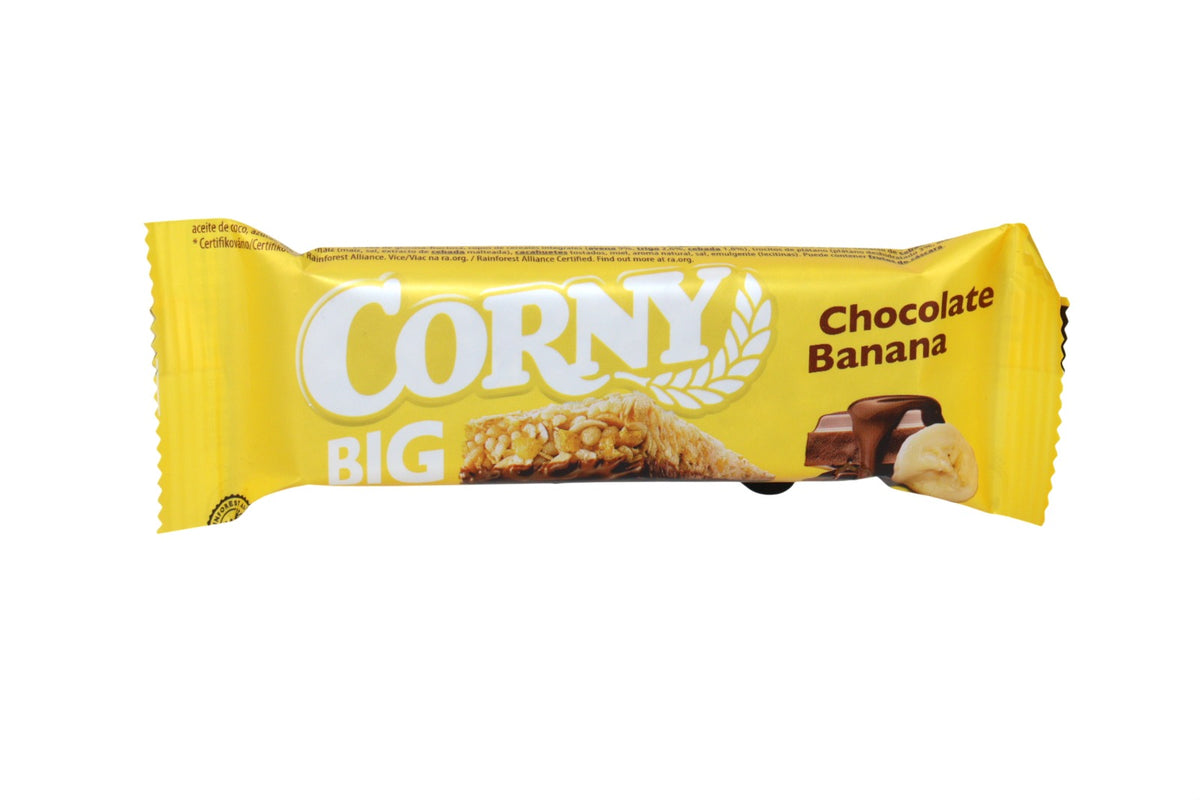 CORNY BIG BARRA SABOR CHOCOLATE Y BANANA 50 GR