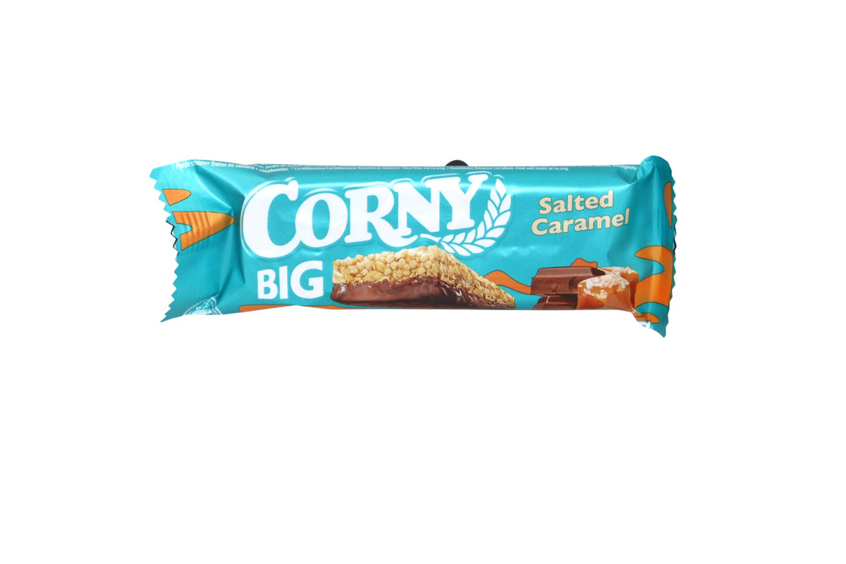 CORNY BIG BARRA SABOR SAL Y CARAMELO 40 GR