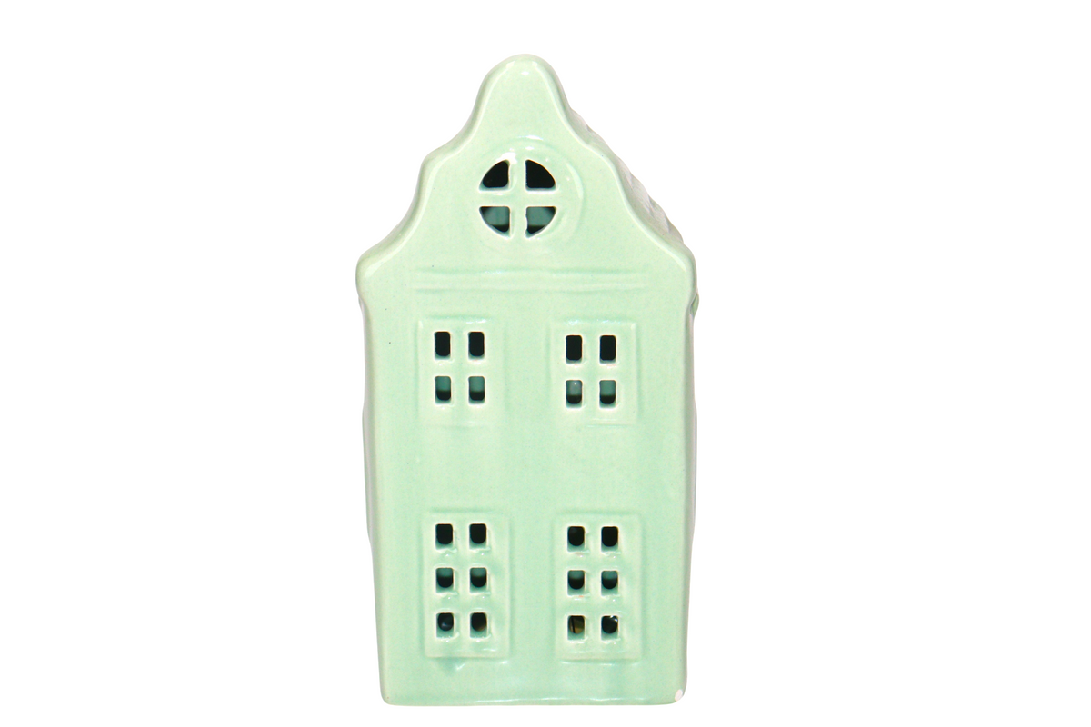 CASITA CERARMIC VER-ROS C/LUZ 27 UN