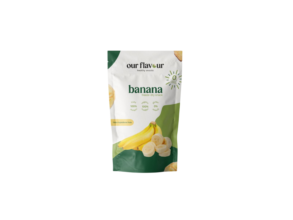 OUR FLAVOUR SNACK SALUDABLE BANANA 20 GR