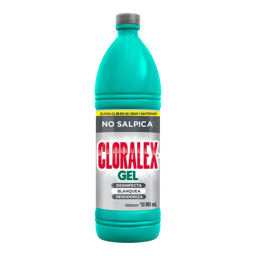 CLORALEX CLORO BLANQUEADOR EN GEL 950 ML