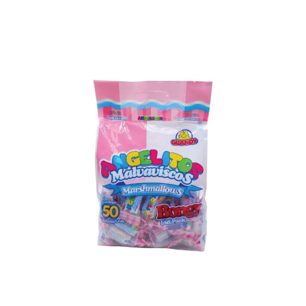GUANDY ANGELITOS MARSHMALLOWS 50 UND 250 G