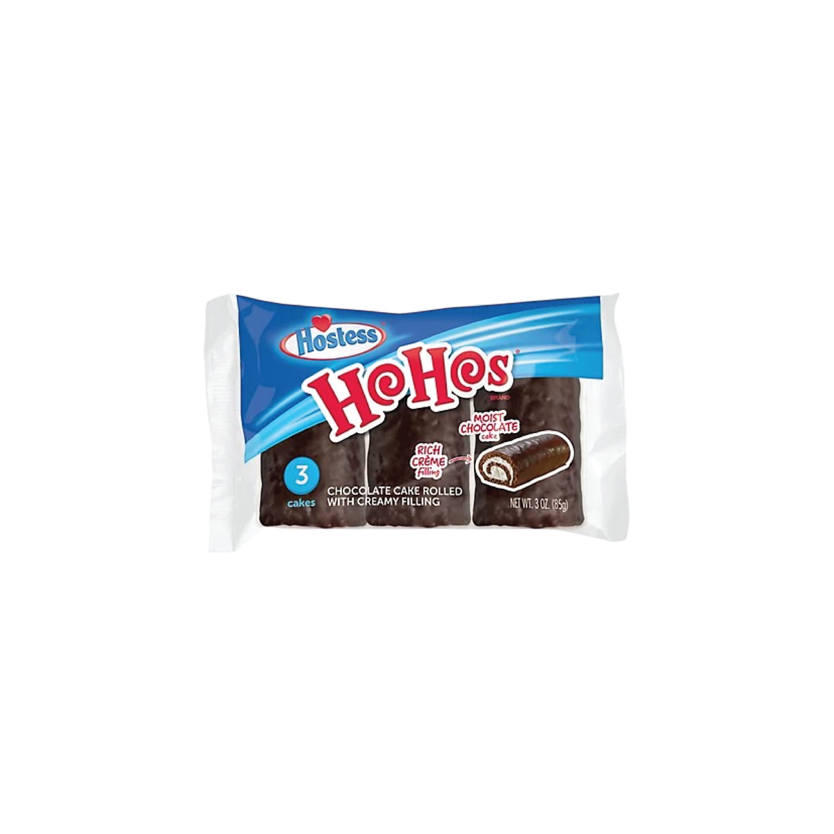 HOSTESS HOHOS BIZCOCHO C/ RELLENO CREMOSO 3 OZ