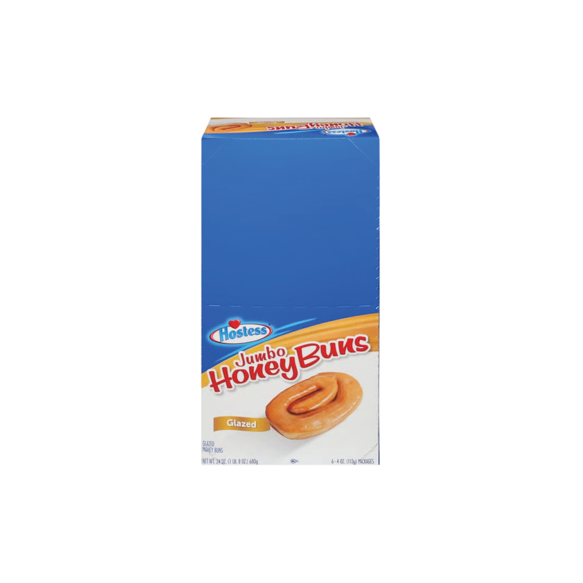 HOSTESS JUMBO BOLLOS DE MIEL GLASEADO 4 OZ