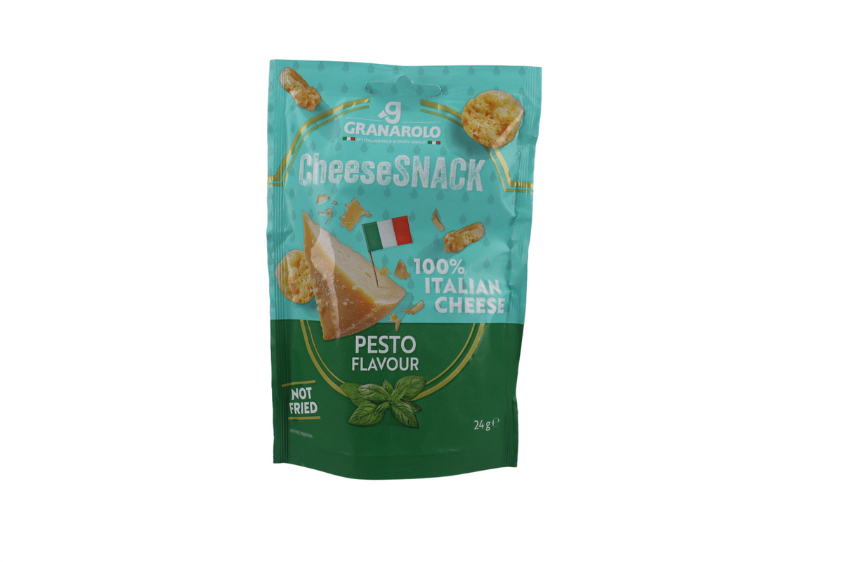 GRANAROLO SNACK DE QUESO SABOR PESTO 24 GR
