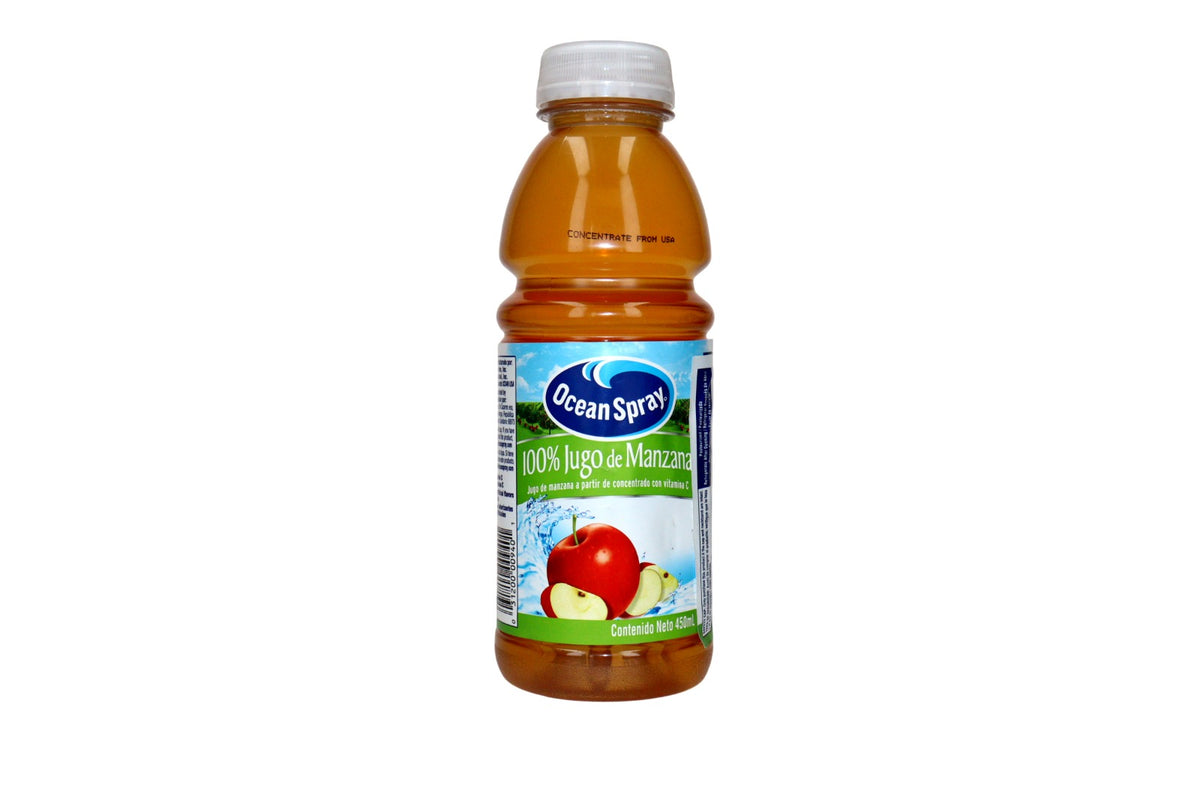 OCEAN SPRAY 100 % JUGO DE MANZANA 15.2 OZ