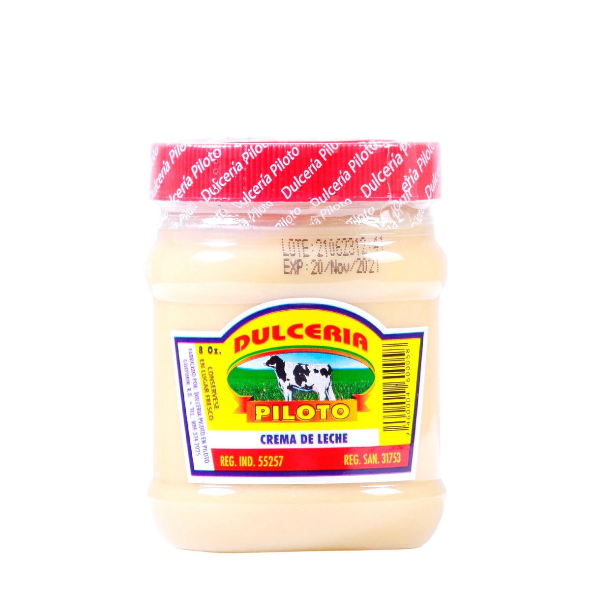 PILOTO DULCE  CREMA DE LECHE 8 OZ