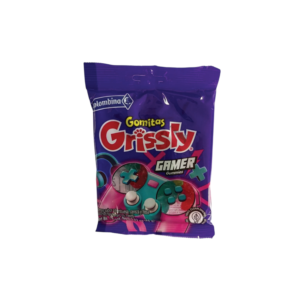 COLOMBINA GOMITAS GRISSLY GAMER 80 GR