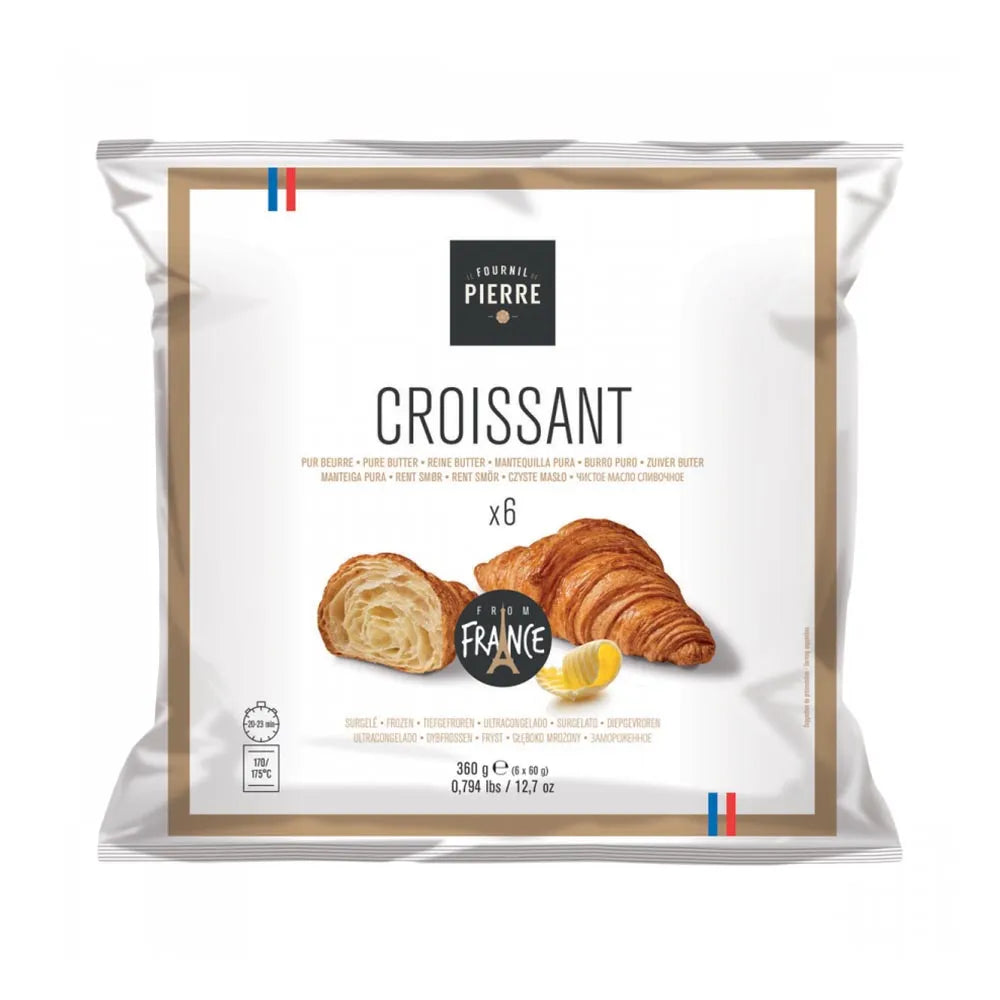 LA FOURNIL DE  PIERRE CROISSANT 6 UNIDADES 360 GRS