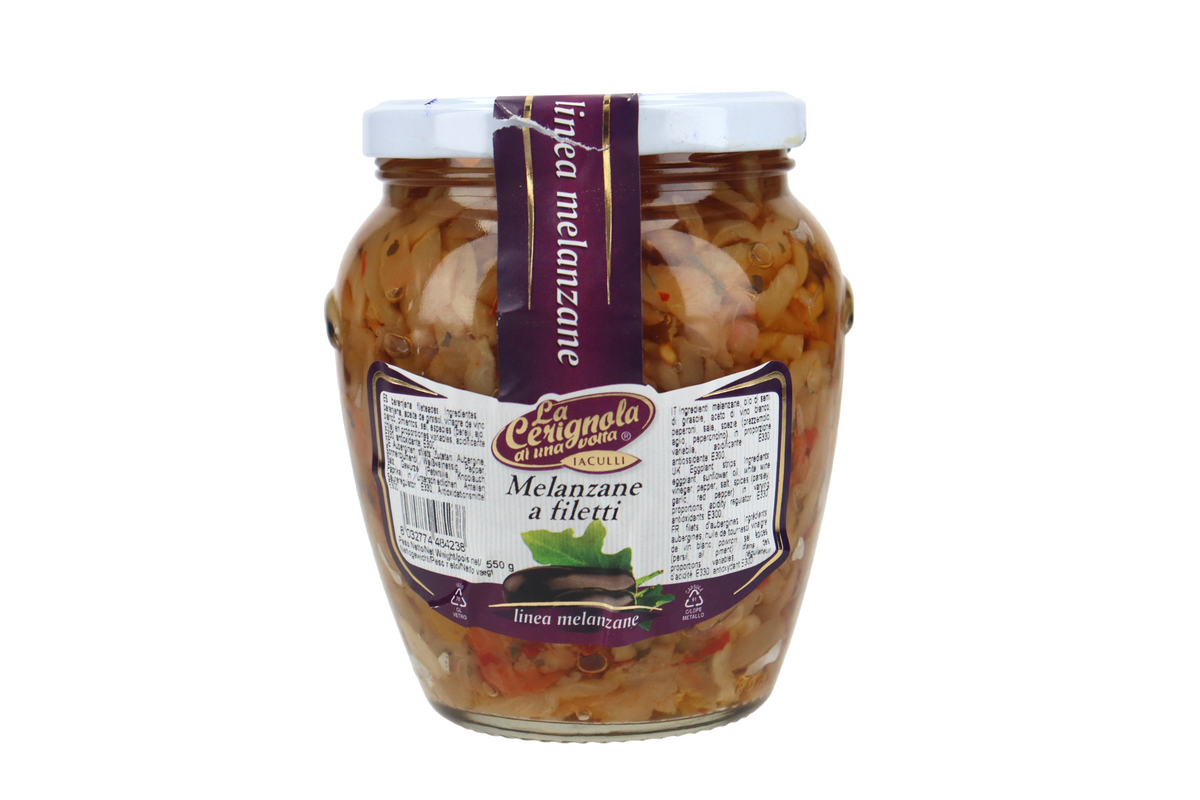 LA SERIGNOLA FILETE DE BERENJENA 550 GR