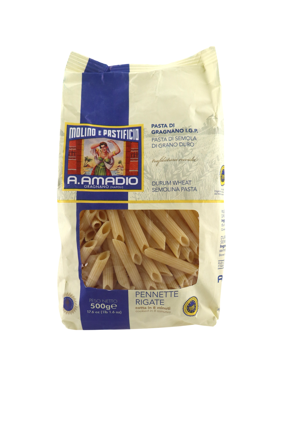 A.AMADIO PASTA PENNETTE RIGATE 500 GR