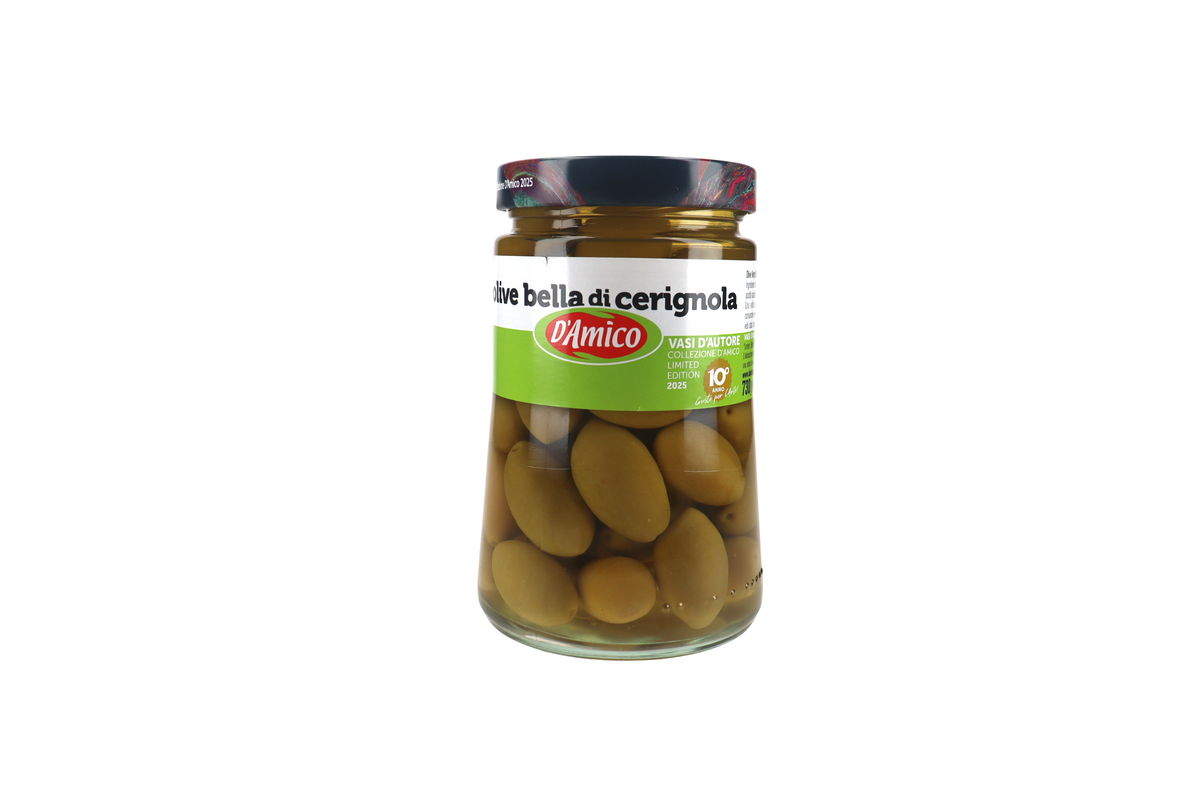 D'AMICO ACEITUNAS VERDE BELLA DI CERIGNOLA 730 GR